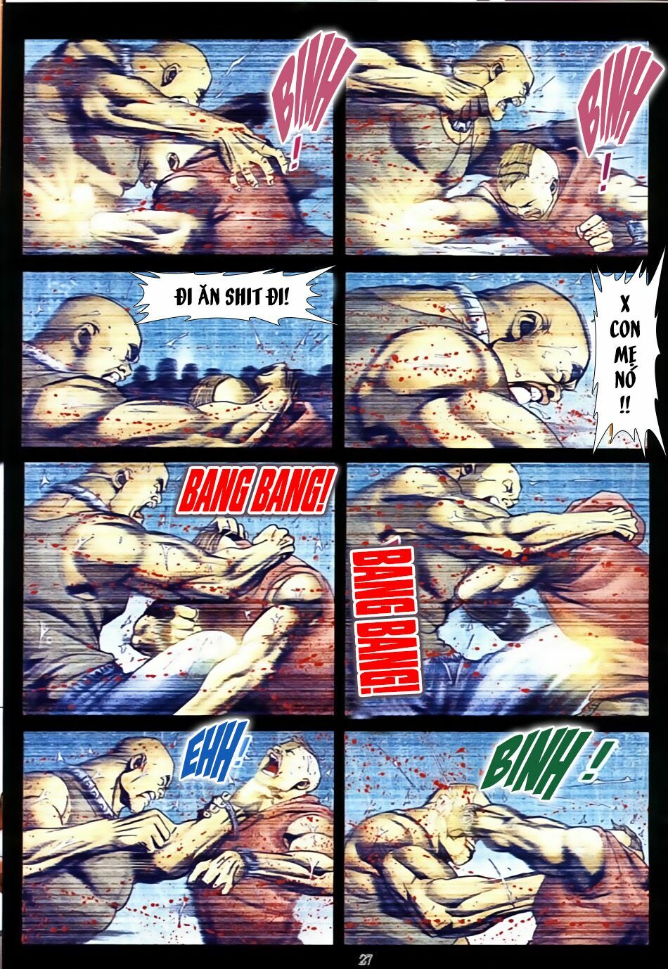Người Trong Giang Hồ: Chapter 597: Trận chiến tắm máu