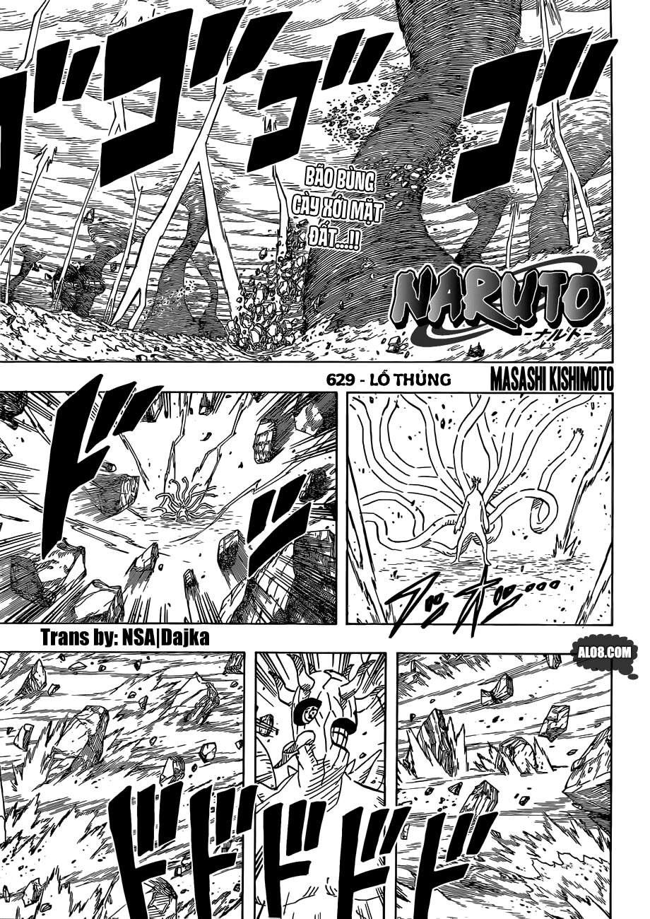 Naruto: Chapter 629