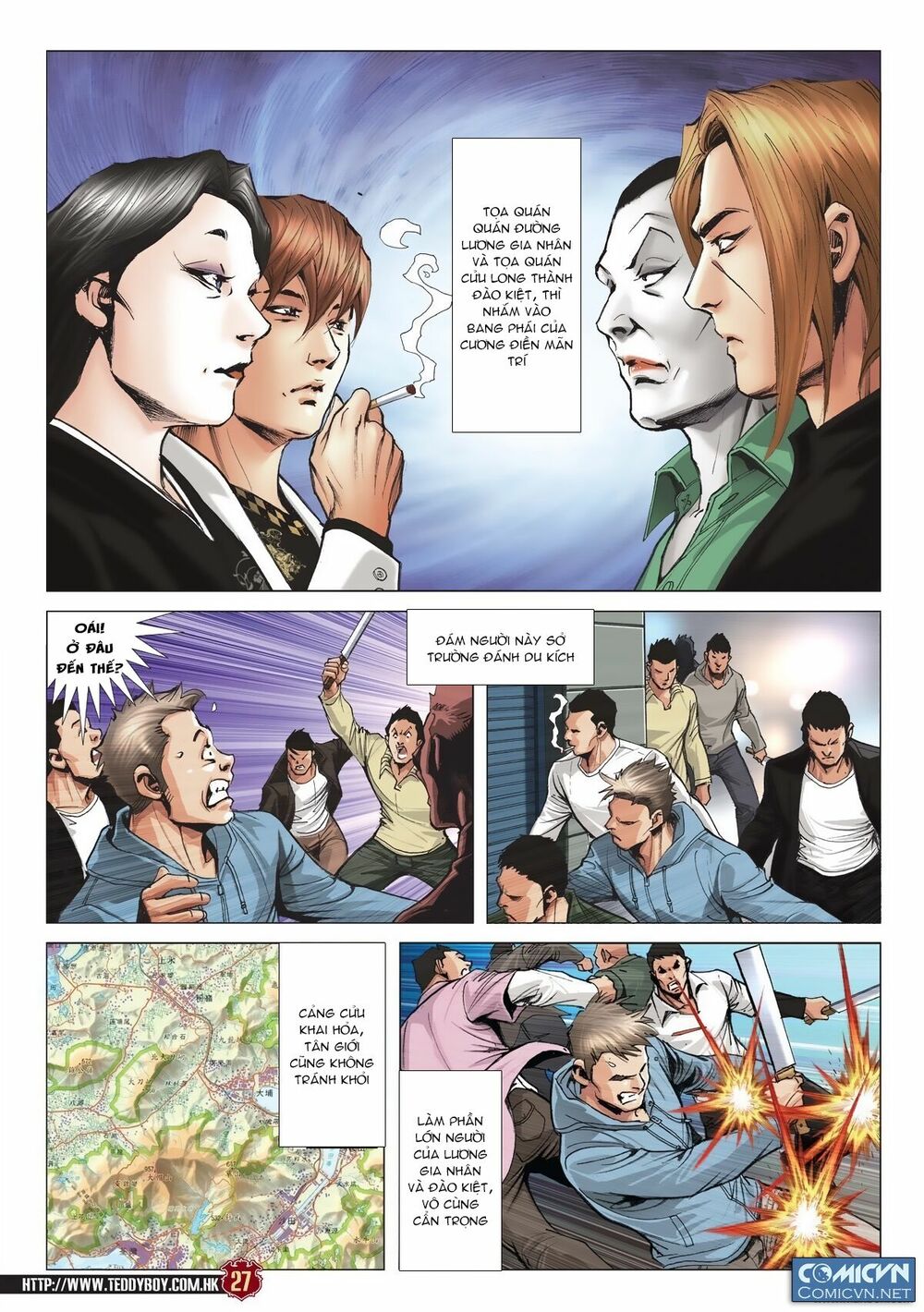Người Trong Giang Hồ: Chapter 1978: Bát phương Xã đoàn ai mạnh nhất