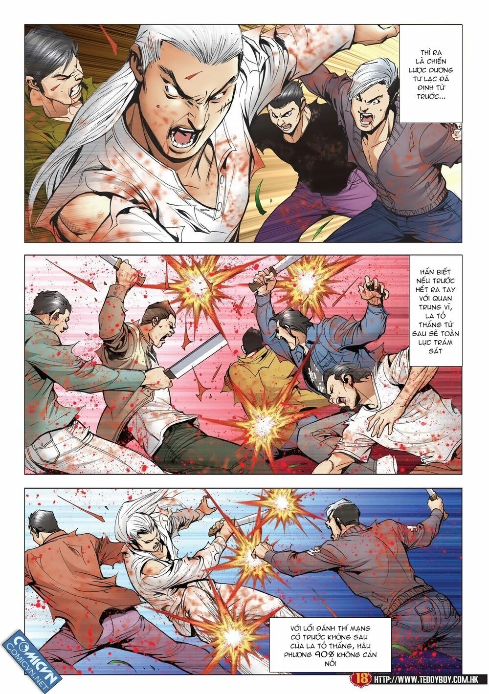 Người Trong Giang Hồ: Chapter 1986: Chạy