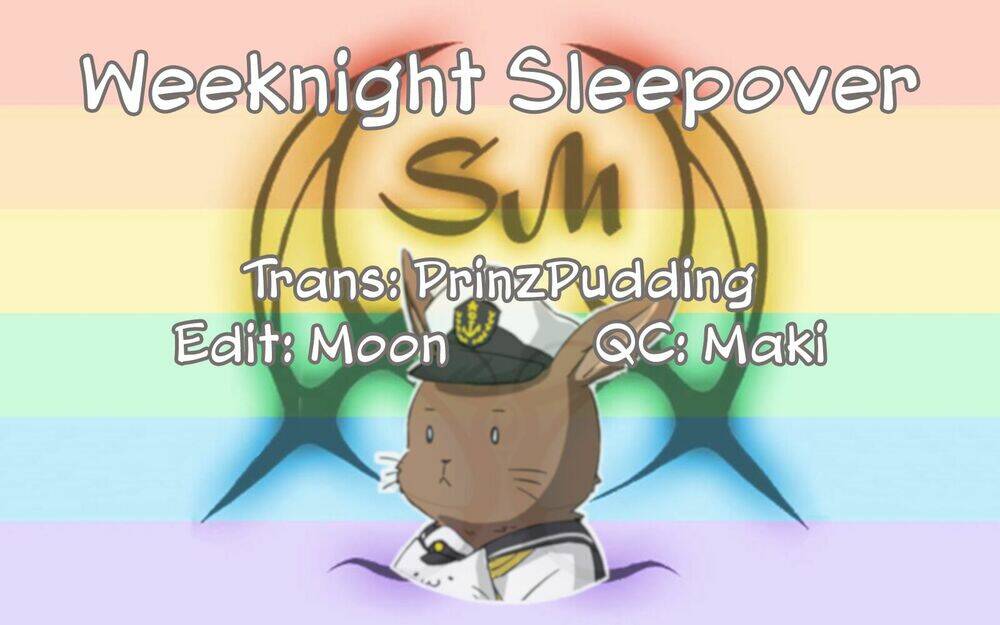 Weeknight Sleepover: Chapter 1
