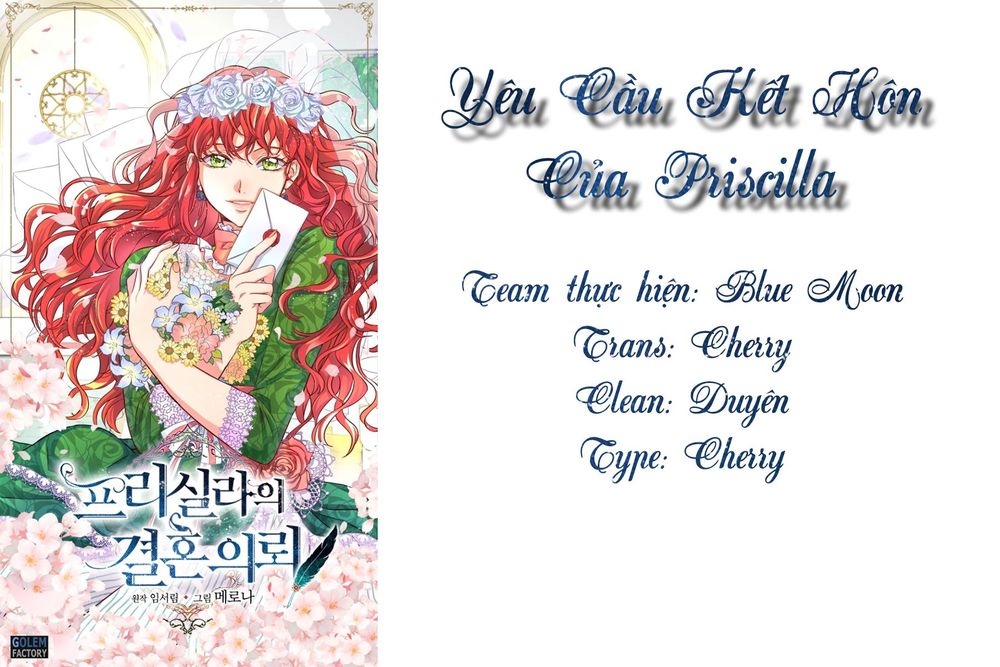 Yêu Cầu Kết Hôn Của Priscilla: Chapter 2