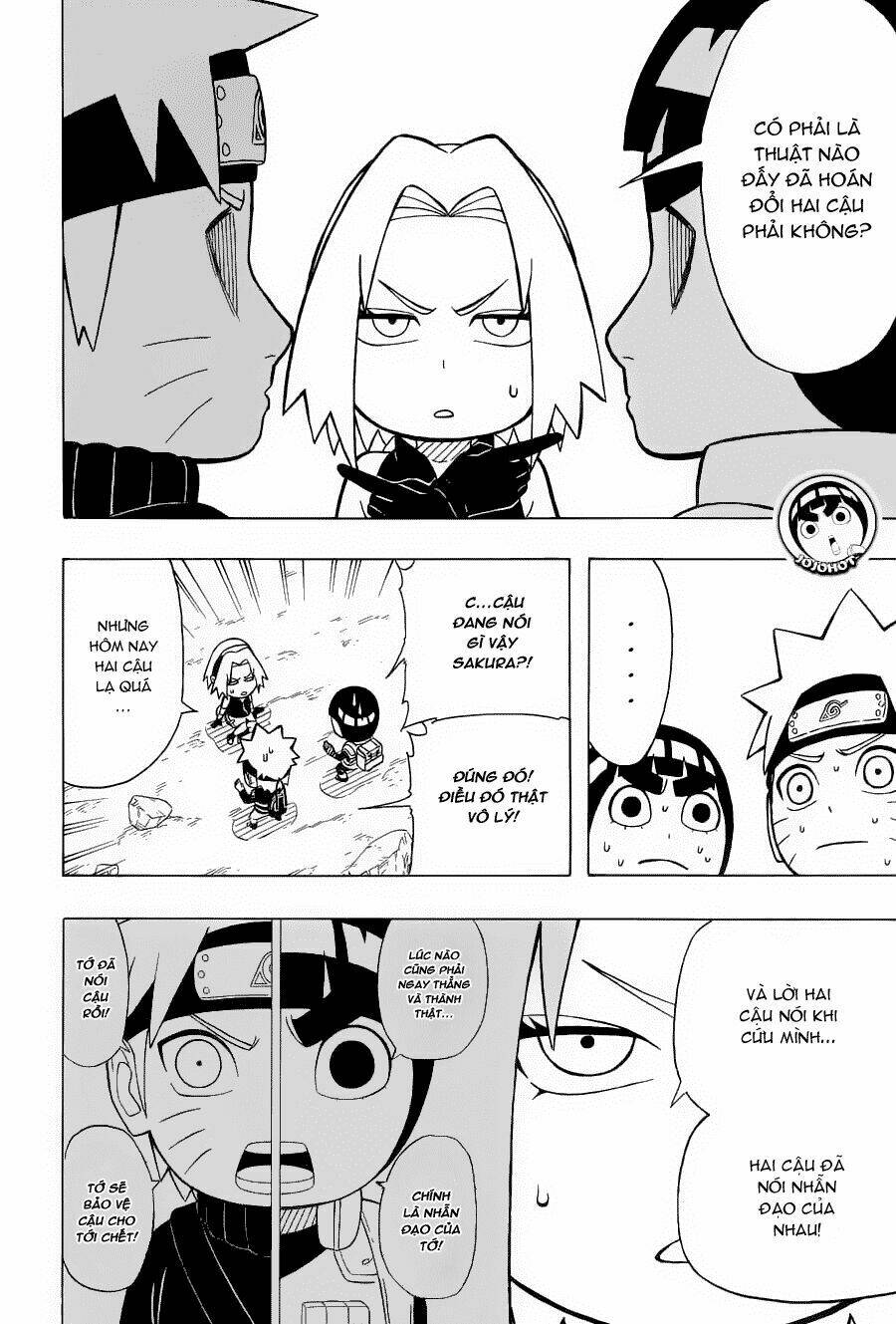 Cửu Vĩ Hồ Ly Ngoại Truyện Rock Lee: Chapter 12