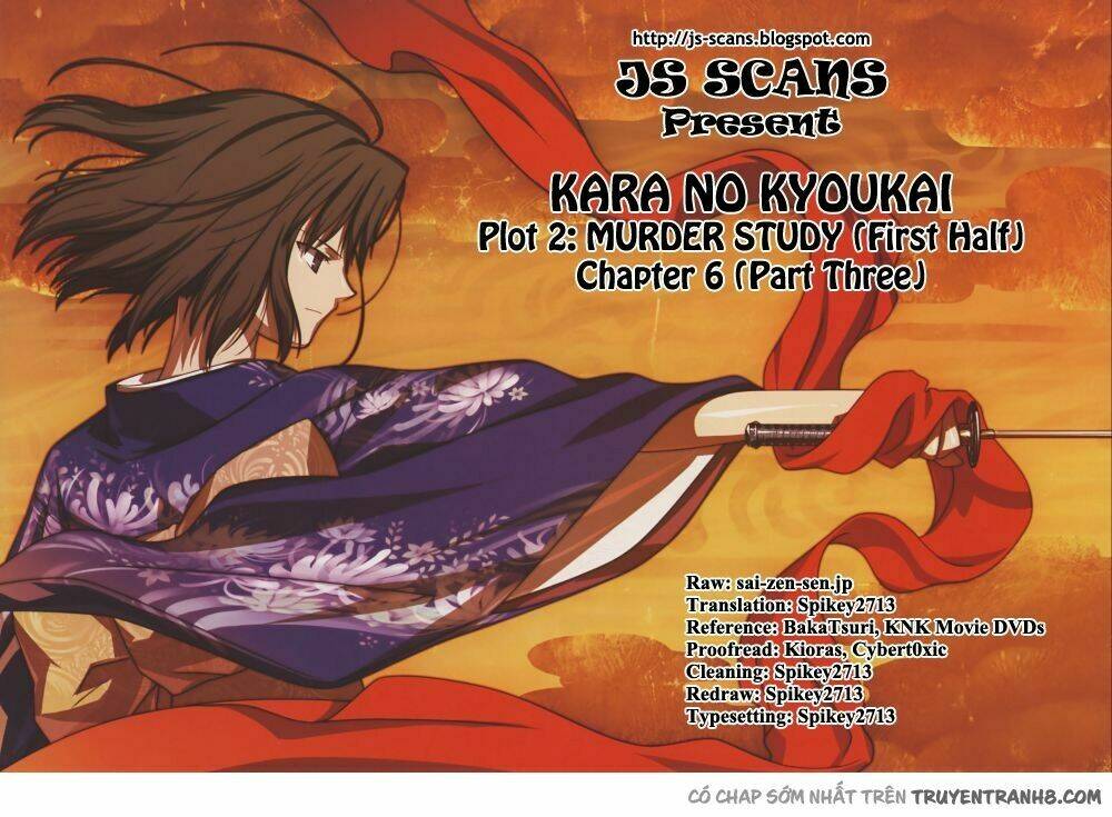 Kara No Kyoukai - The Garden Of Sinners: Chapter 6