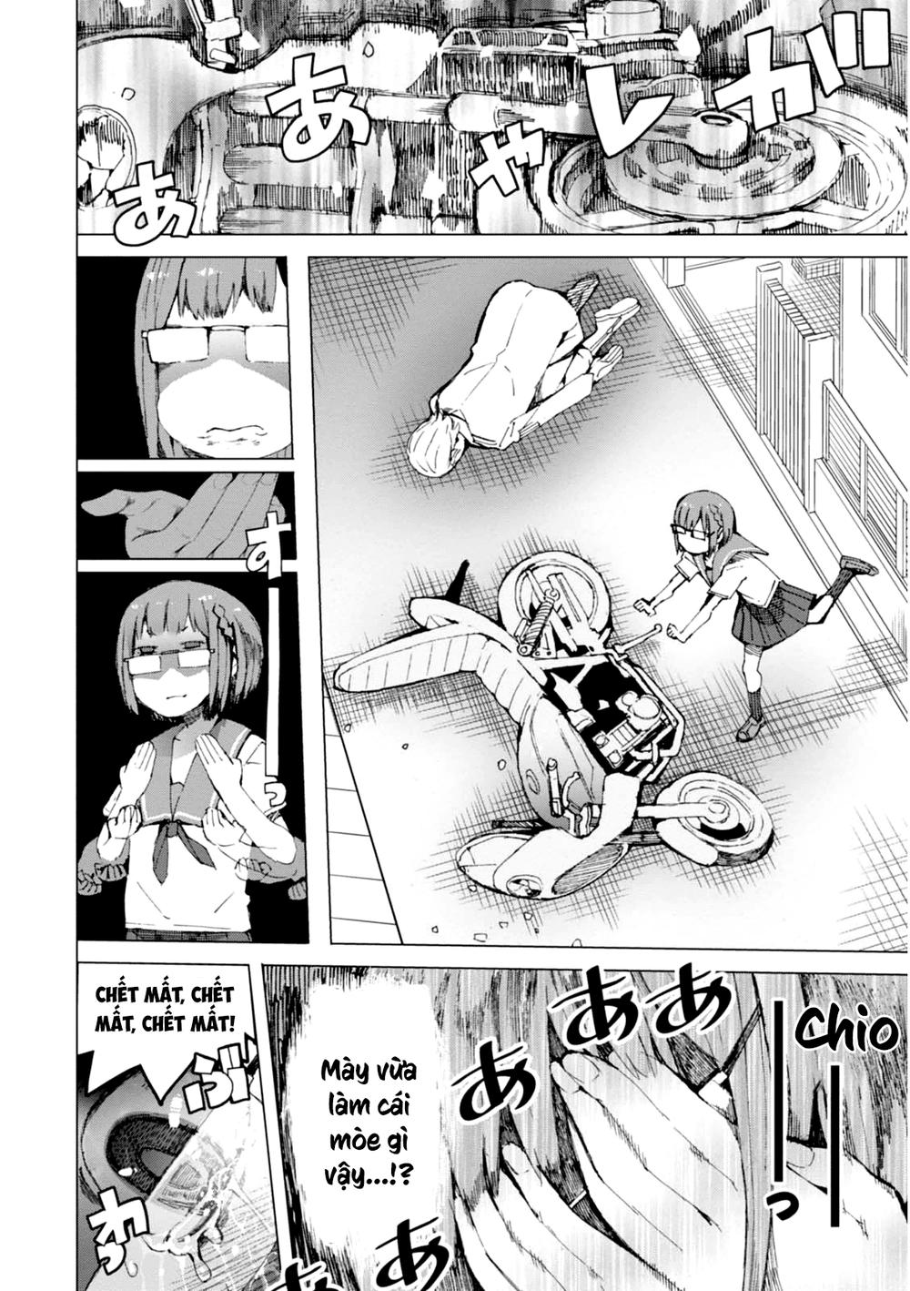 Chio-Chan No Tsuugakuro: Chapter 3
