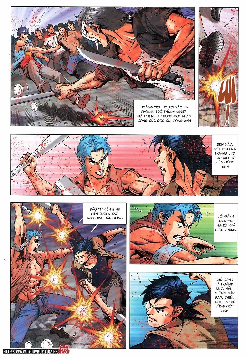 Người Trong Giang Hồ: Chapter 1840: Đại Phi ác chiến Kim Tôn Quý