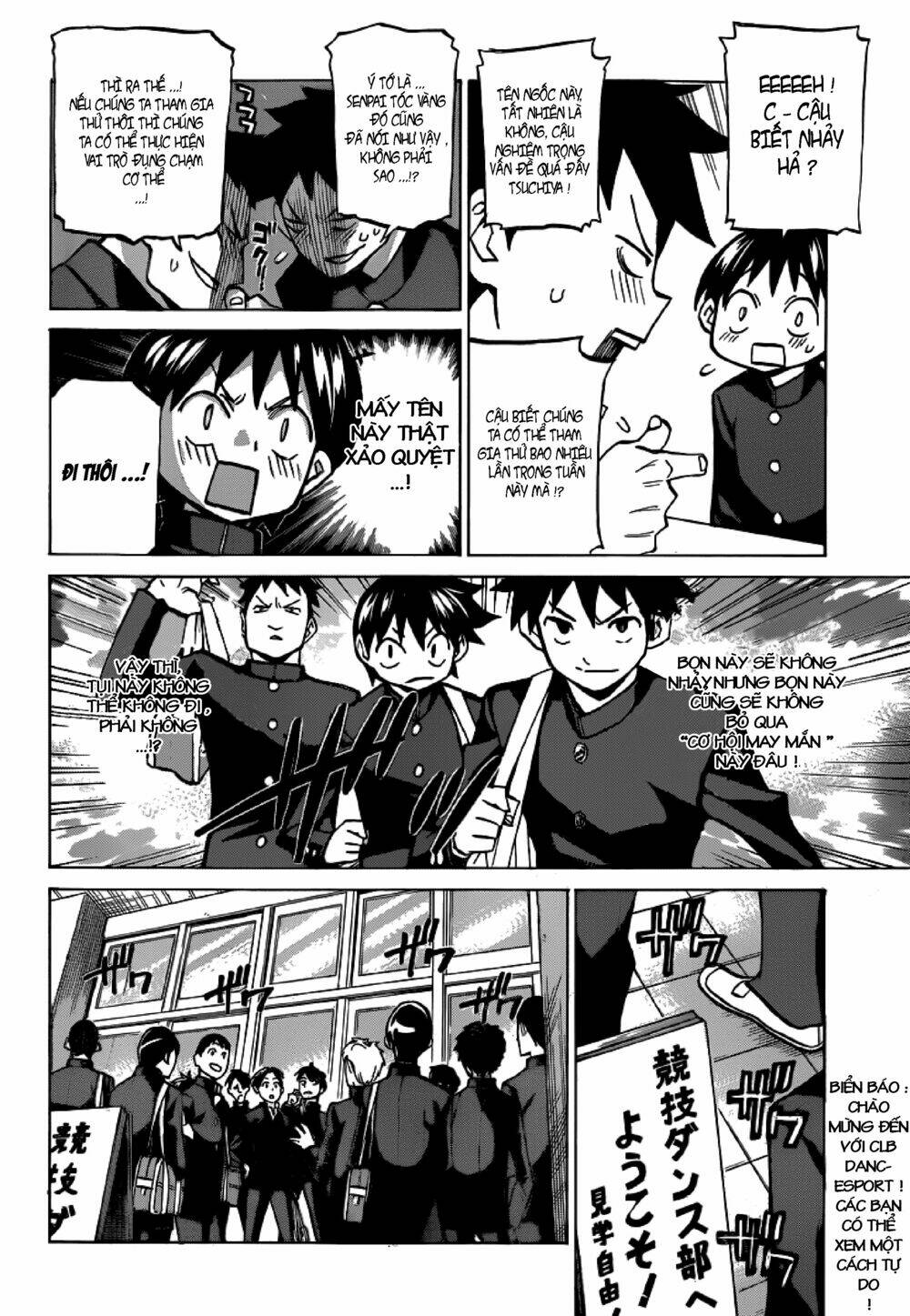 Seshiji O Pin! To - Shikakou Kyougi Dance-Bu E Youkoso: Chapter 1