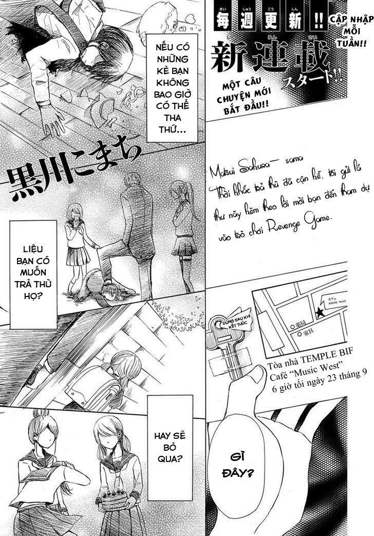 Trò Chơi Báo Thù: Chapter 1